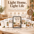 Light Home, Light Life – Complete Home Organization Kit